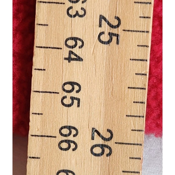 Bonnie Evans Women's Fleece Jacket Gingerbread Embroidered Size M Red Relaxed - Picture 8 of 8